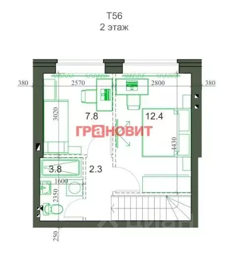 3-к кв. Новосибирская область, Новосибирский район, Мичуринский ... - Фото 1