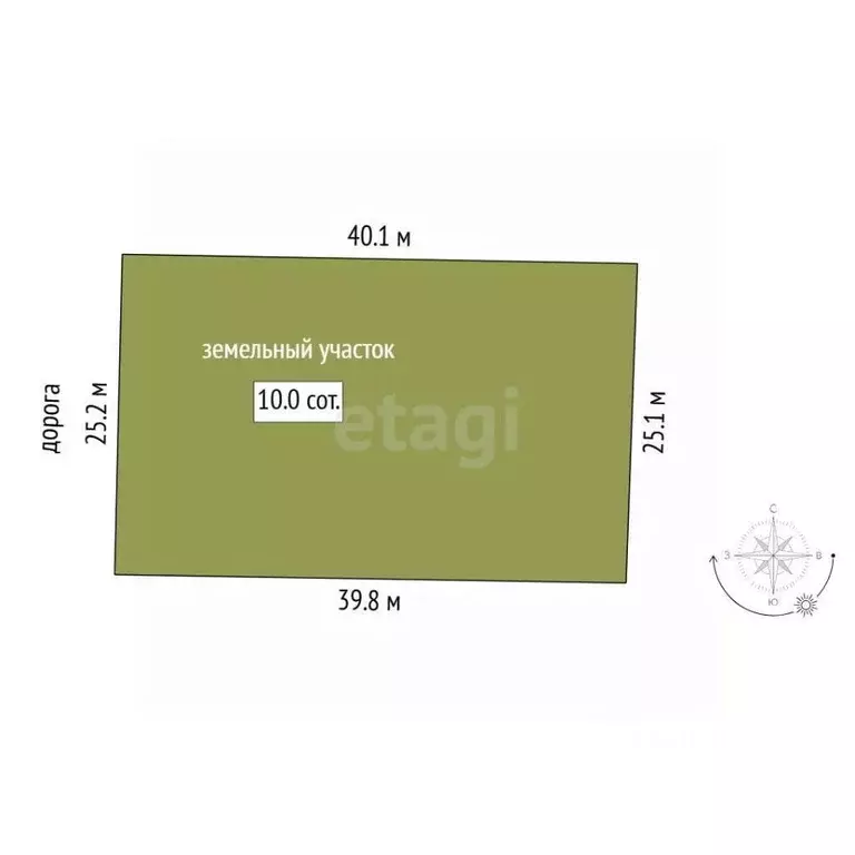 Участок в Тюменская область, Нижнетавдинский муниципальный округ, ... - Фото 2