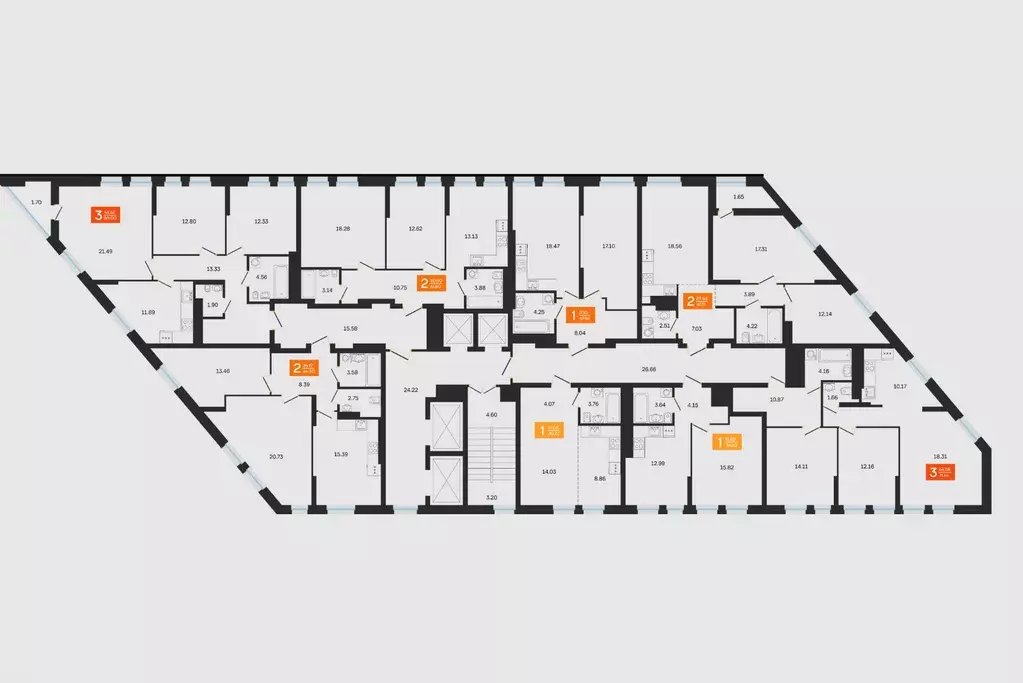 2-к кв. Башкортостан, Уфа ул. Султанова, 28 (61.8 м) - Фото 2