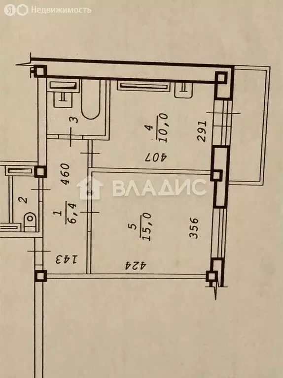 1-комнатная квартира: Новосибирск, улица Дуси Ковальчук, 270/3 (36.1 ... - Фото 0