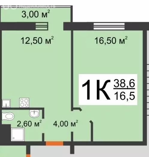 1-комнатная квартира: Нижний Новгород, проспект Кораблестроителей, 52 ... - Фото 1