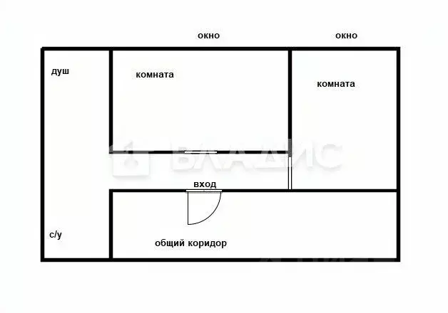Комната Приморский край, Михайловский муниципальный округ, ... - Фото 2