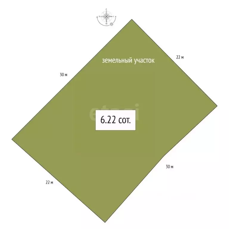 Участок в Новосибирская область, Бердск Раздольный мкр,  (6.22 сот.) - Фото 2