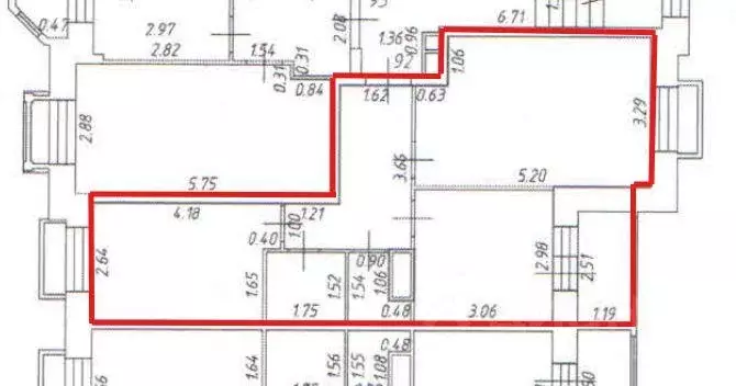 Квартира, 2 комнаты, 48.6 м - Фото 1