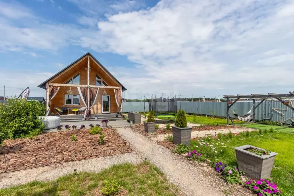 Дом в Тюменская область, Тюменский муниципальный округ, д. Малиновка  ... - Фото 1