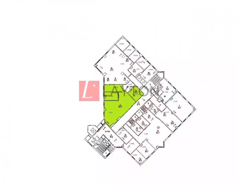 Офис (164 м) - Фото 2