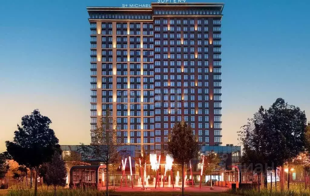 Студия Москва Зорге 9 жилой комплекс, 9Ак6 (29.0 м) - Фото 1