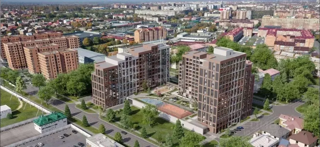 2-к кв. Северная Осетия, Владикавказ ул. Братьев Темировых, 63 (60.0 ... - Фото 1