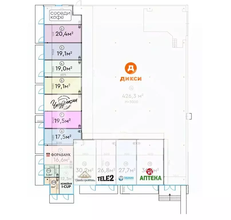 Помещение свободного назначения в Москва Шипиловский проезд, 39К3 (20 ... - Фото 2