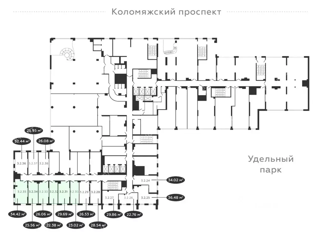 Офис в Санкт-Петербург Коломяжский просп., 19 (161 м) - Фото 1