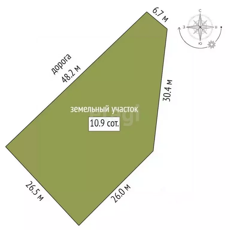 Участок в Башкортостан, Стерлитамакский район, д. Казадаевка ул. ... - Фото 2