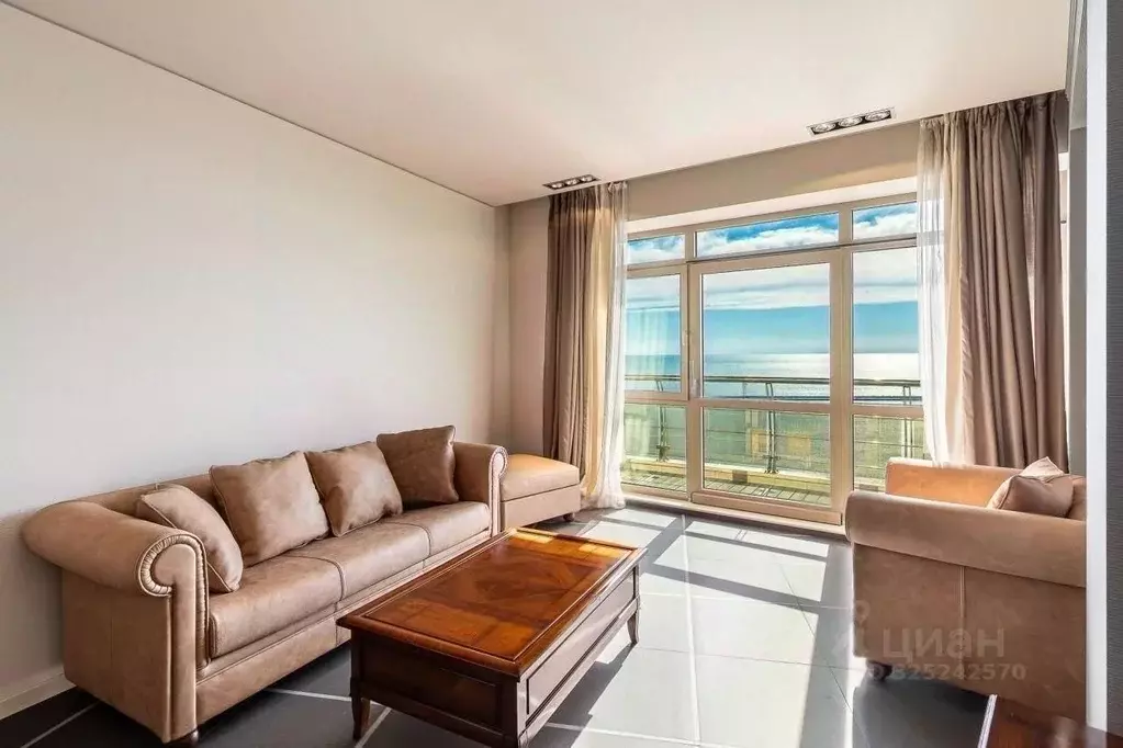 2-к кв. Краснодарский край, Сочи Центральный мкр, пер. Морской, 1к1 ... - Фото 1