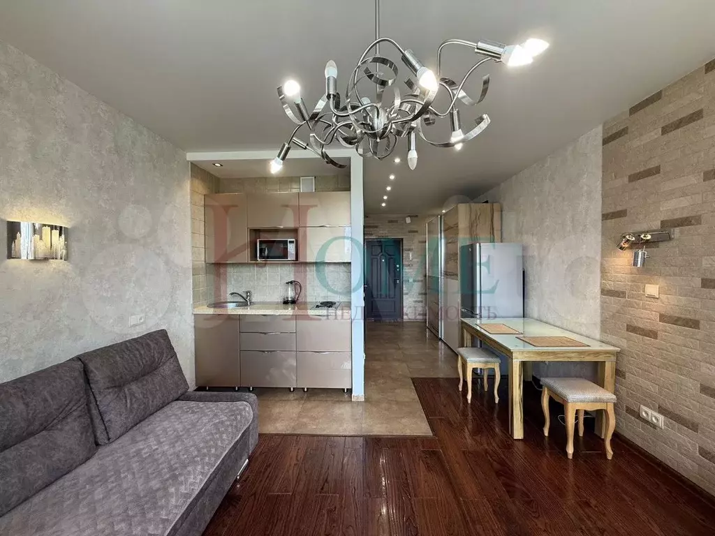 Квартира-студия, 30 м, 5/25 эт. - Фото 1