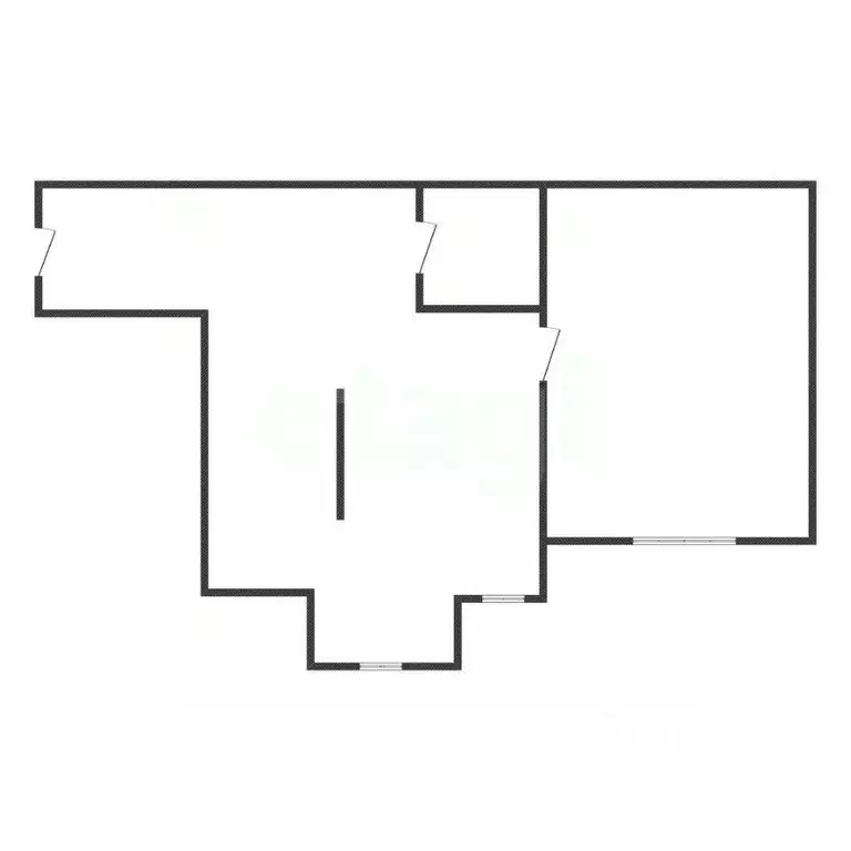 2-к кв. Белгородская область, Белгород ул. Каштановая, 14 (48.0 м) - Фото 2