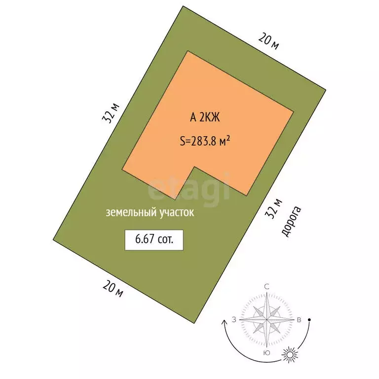 Дом в Тюменский муниципальный округ, СНТ Майское, Гранатовая улица ... - Фото 1