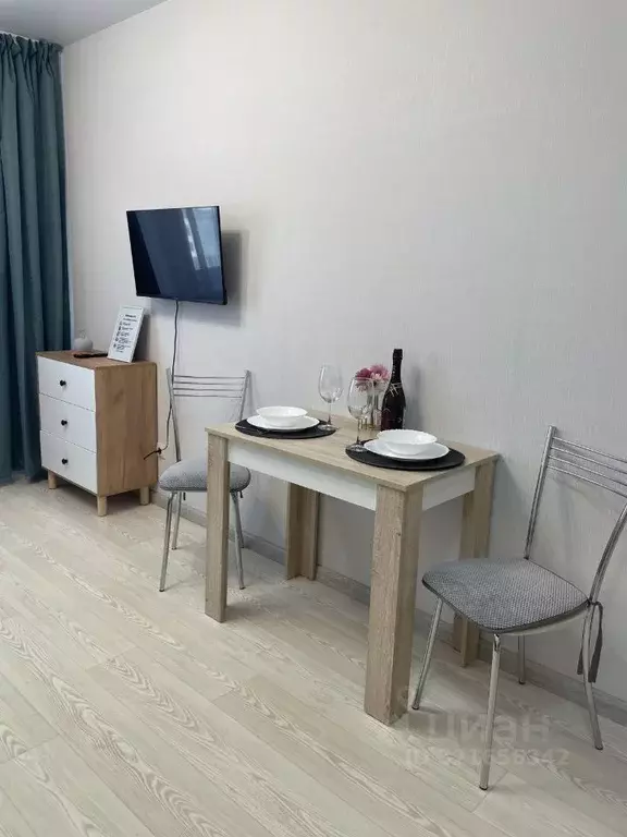 Студия Тюменская область, Тюмень ул. Новоселов, 103к1 (25.5 м) - Фото 2