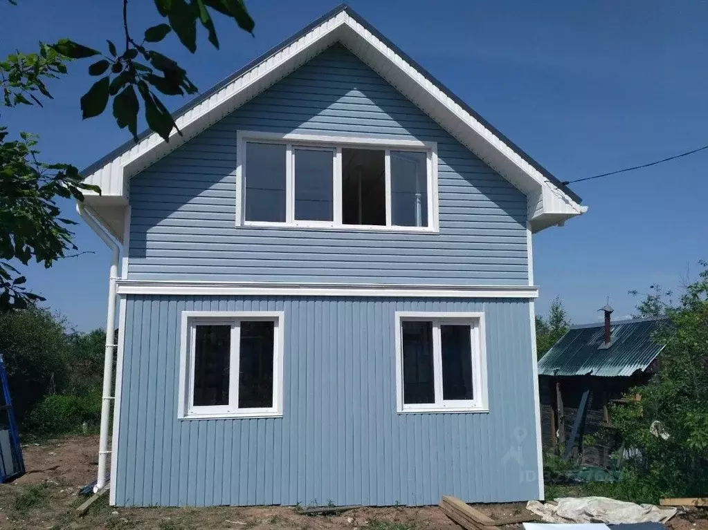 Дом в Нижегородская область, Нижний Новгород д. Новая Пунерь,  (86 м) - Фото 1