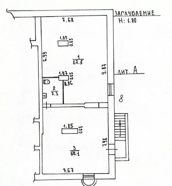 Торговая площадь в Челябинская область, Челябинск ул. Сталеваров, 68 ... - Фото 2