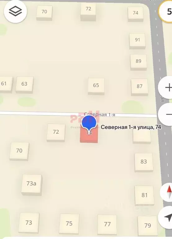 Участок в Омская область, Омск ул. 1-я Северная, 74 (4.0 сот.) - Фото 1