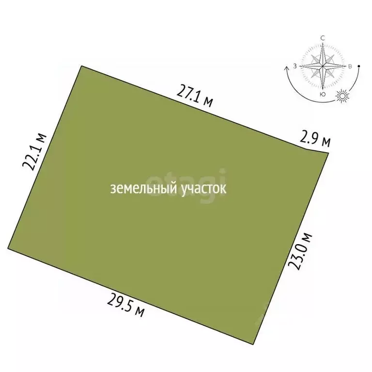 Участок в Ленинградская область, Всеволожский район, Куйвозовское ... - Фото 1