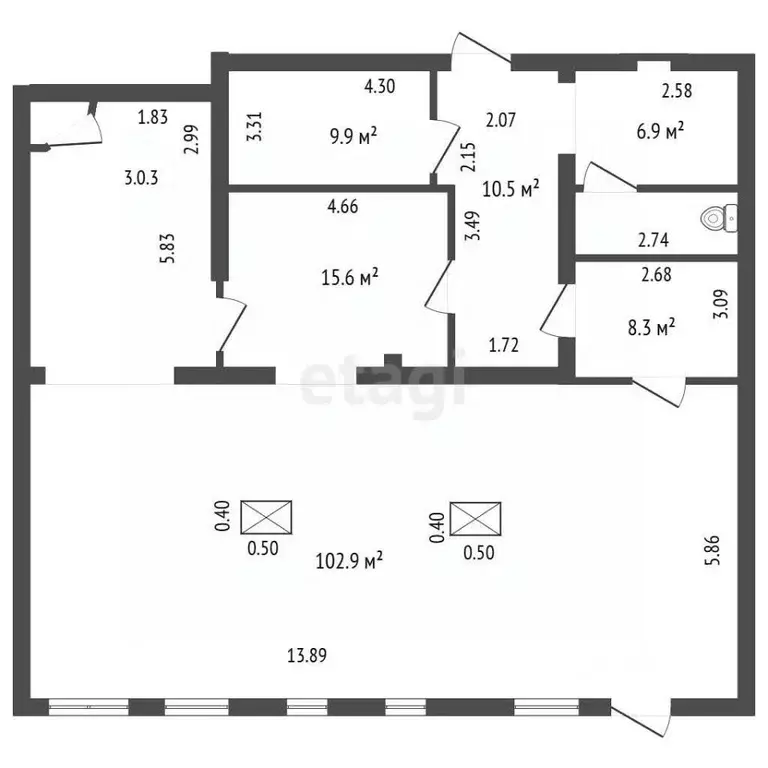 Помещение свободного назначения в Санкт-Петербург Невский просп., 6 ... - Фото 1