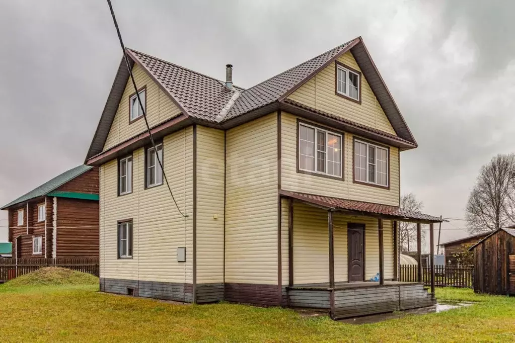 Дом в Вологодская область, д. Козино  (105 м) - Фото 1