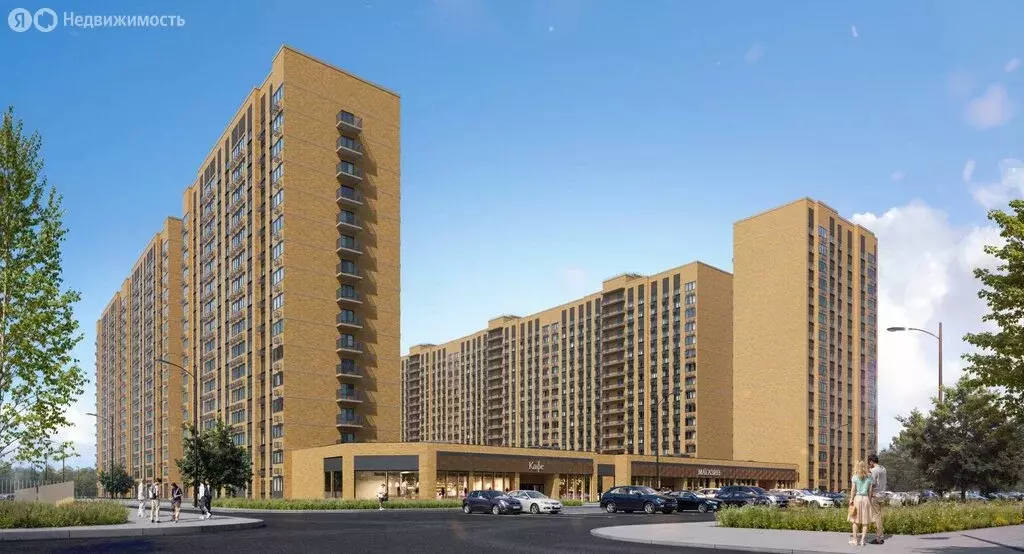 1-комнатная квартира: Краснодар, жилой комплекс Смородина (32.95 м) - Фото 0