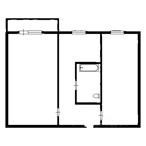 2-к кв. Свердловская область, Нижний Тагил Сенная ул., 1 (52.2 м) - Фото 1
