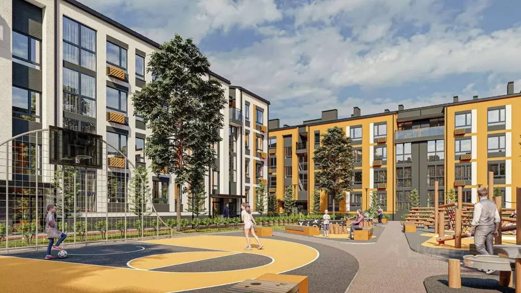 2-к кв. Калининградская область, Зеленоградск  (60.48 м) - Фото 2