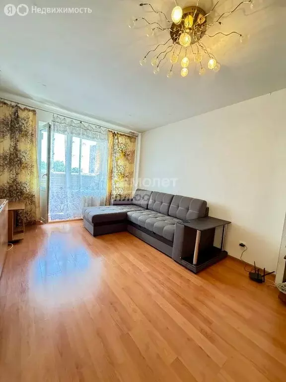 1-комнатная квартира: село Октябрьский, Полесская улица, 3 (35 м) - Фото 1