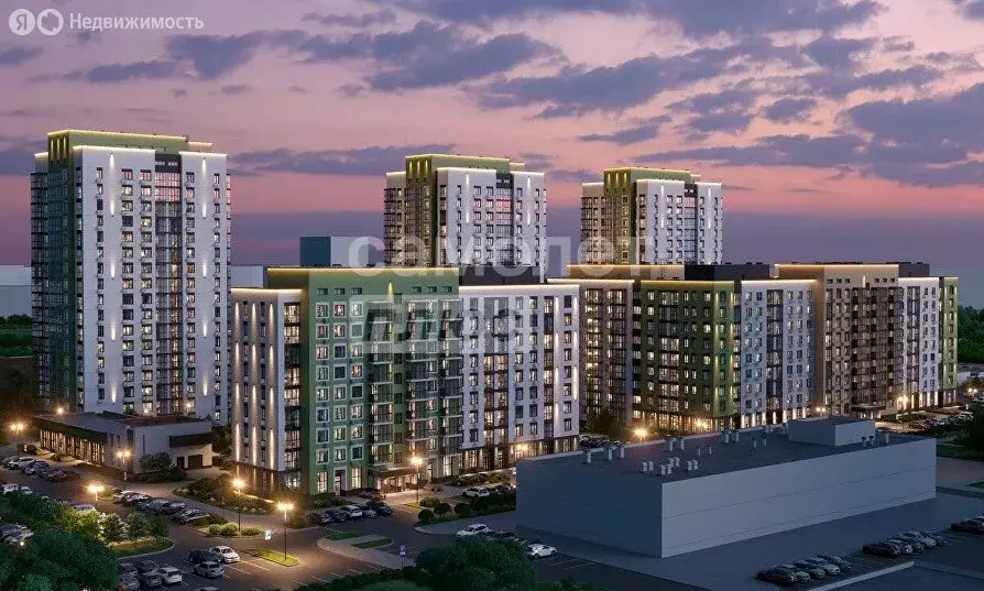 1-комнатная квартира: Омск, улица Завертяева, 1 (30.45 м) - Фото 2