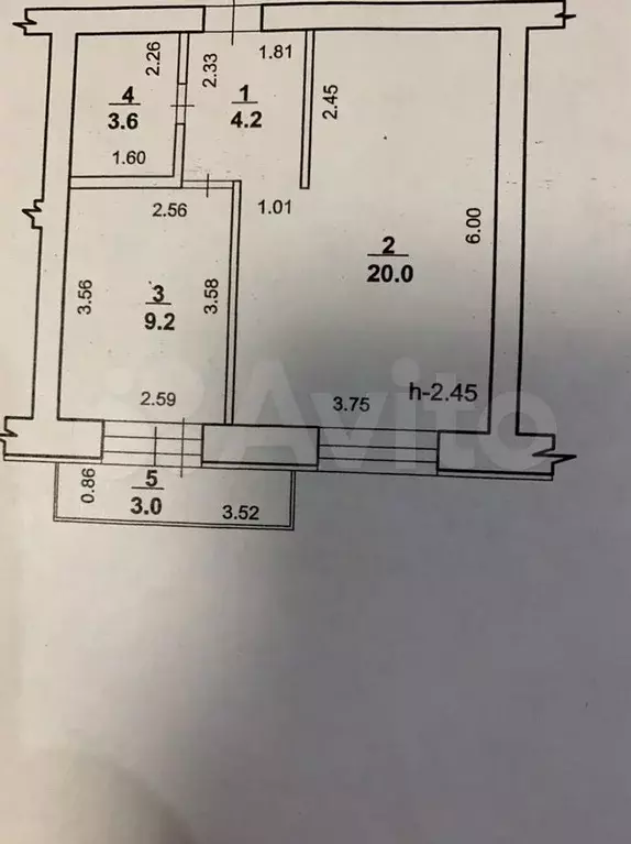 1-к. квартира, 38 м, 9/9 эт. - Фото 0