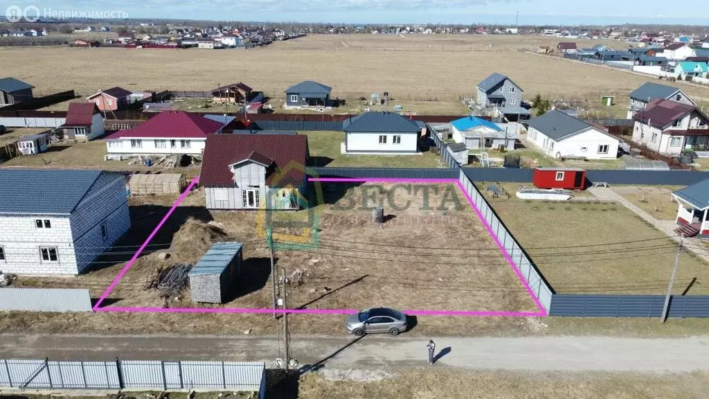 Участок в Кипенское сельское поселение, Янтарная Ропша (12 м) - Фото 1