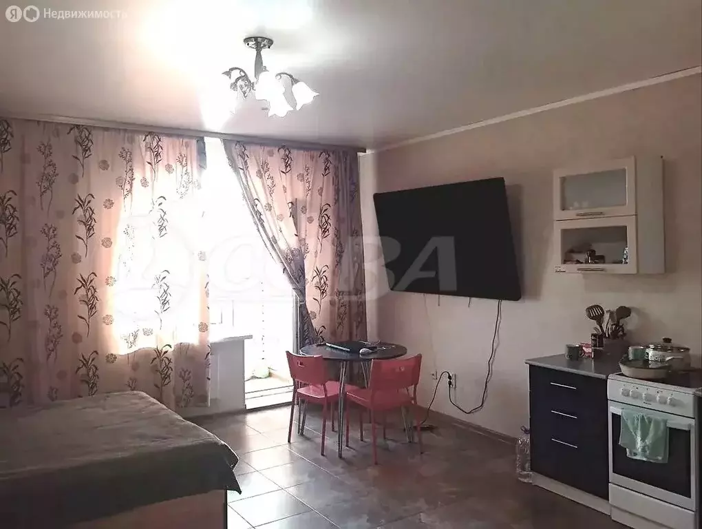 Квартира-студия: Тюмень, улица 50 лет ВЛКСМ, 13к1 (37 м) - Фото 1