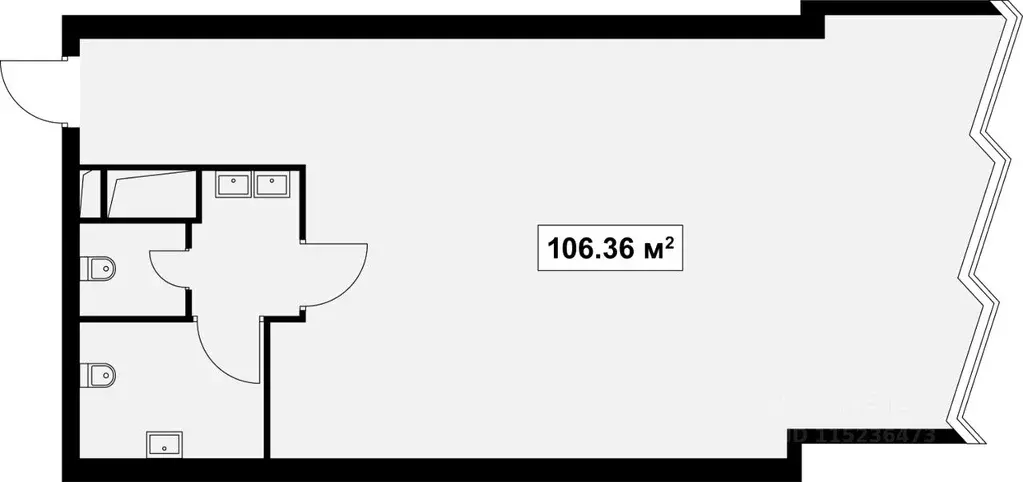 Офис в Москва проезд 17-й Марьиной рощи, 6 (106 м) - Фото 1