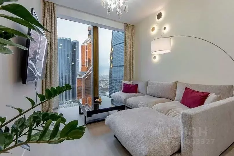 2-к кв. Москва 1-й Красногвардейский проезд, 22с1 (70.0 м) - Фото 2