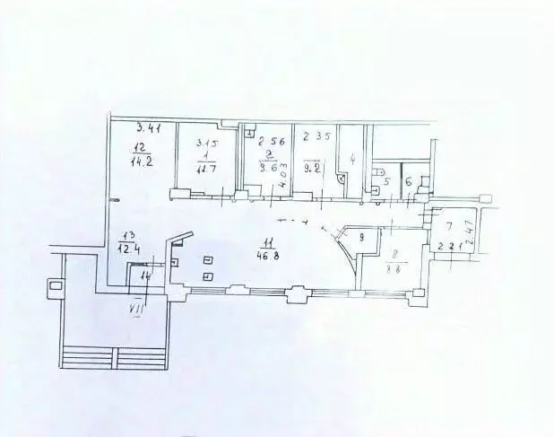 Помещение свободного назначения в Москва Мичуринский просп., 29 (148 ... - Фото 2