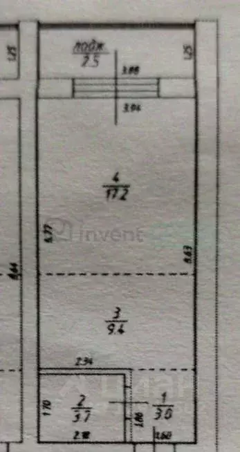 1-к кв. Калининградская область, Зеленоградск ул. Володарского, 28А ... - Фото 2