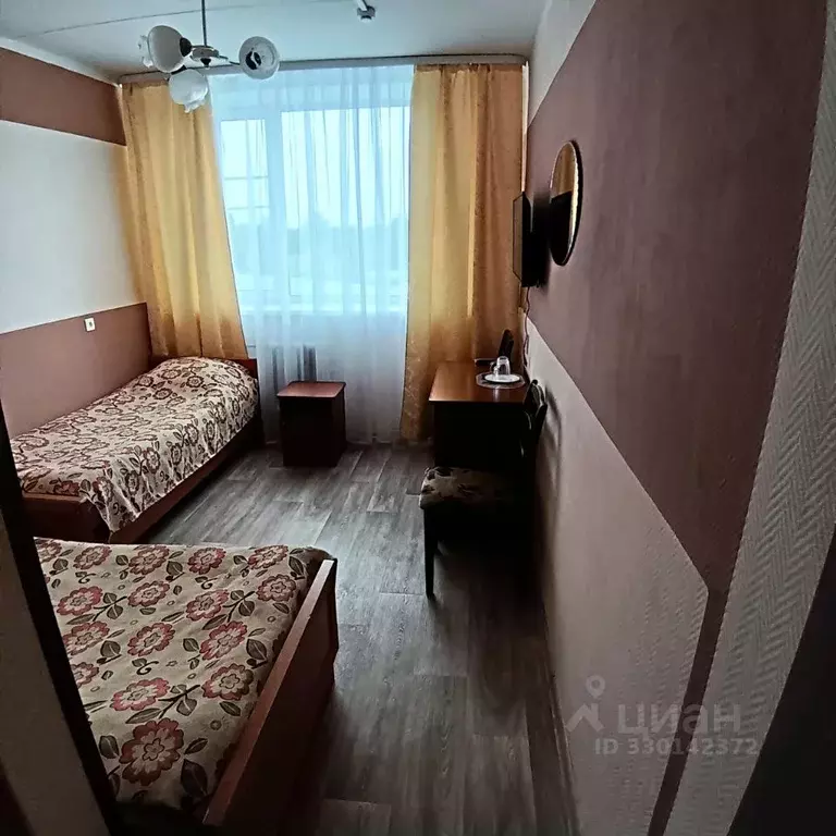 Комната Псковская область, Пушкинские Горы рп ул. Ленина, 8 (14.0 м) - Фото 2