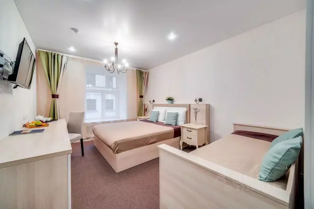 Комната Санкт-Петербург ул. Короленко, 14 - Фото 1