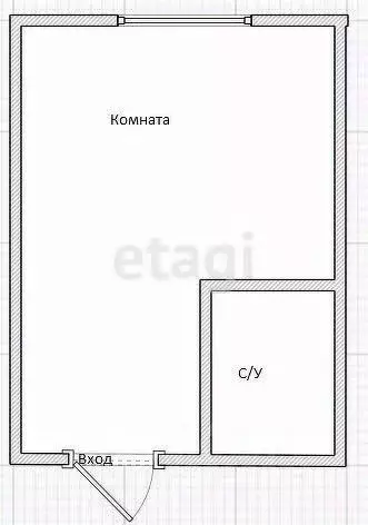 Студия Приморский край, Артем ул. Фрунзе, 54 (22.4 м) - Фото 1