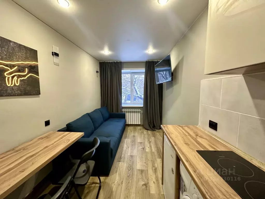 Студия Алтайский край, Барнаул ул. Эмилии Алексеевой, 42/20 (13.0 м) - Фото 1