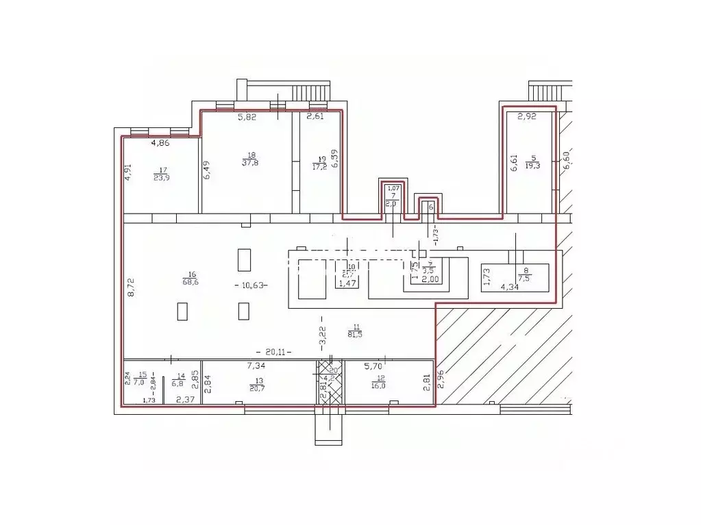 Торговая площадь в Санкт-Петербург просп. Энгельса, 139/21 (352 м) - Фото 2