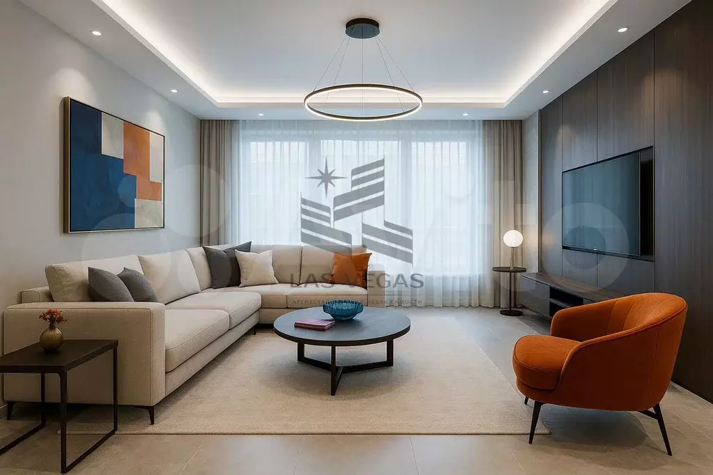 3-к. квартира, 90 м, 9/17 эт. - Фото 0