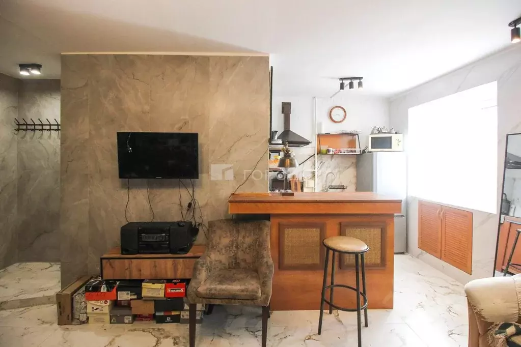 Студия Алтайский край, Барнаул ул. Димитрова, 81 (28.0 м) - Фото 0