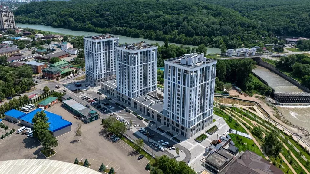 1-к кв. Адыгея, Майкоп ул. Гагарина, 1 (43.7 м) - Фото 0
