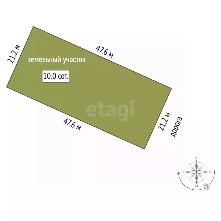 Участок в Вологодская область, Череповецкий район, д. Городище  (10.0 ... - Фото 2