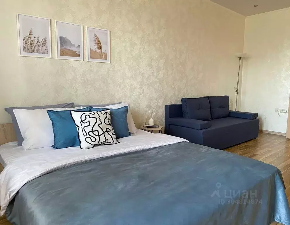 1-к кв. Татарстан, Казань ул. Адоратского, 3б (45.0 м) - Фото 1