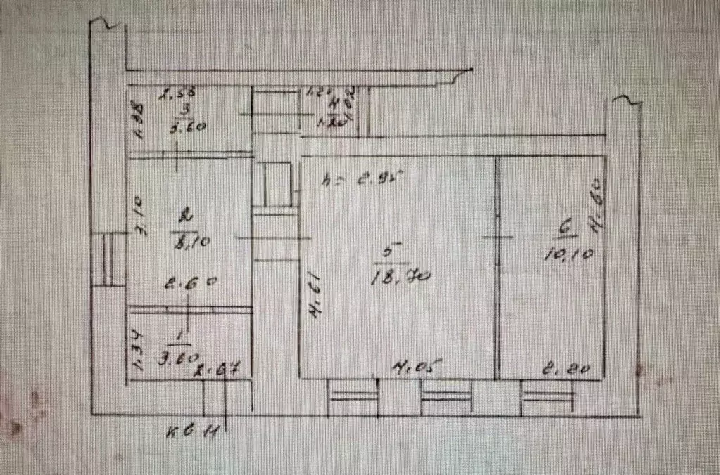 2-к кв. Оренбургская область, Оренбург ул. 9 Января, 16 (45.3 м) - Фото 2