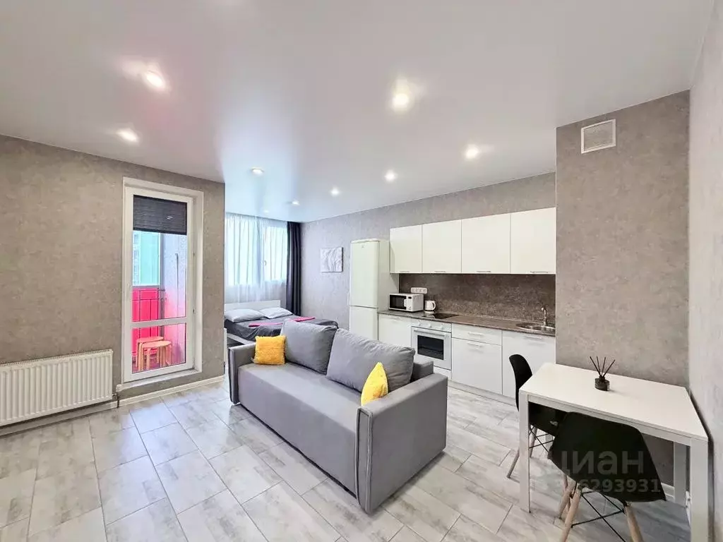 1-к кв. Татарстан, Казань ул. Аметьевская магистраль, 16к3 (40.0 м) - Фото 1